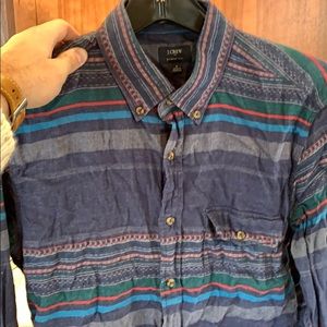 Men’s M J.Crew Brushes Twill Shirt
